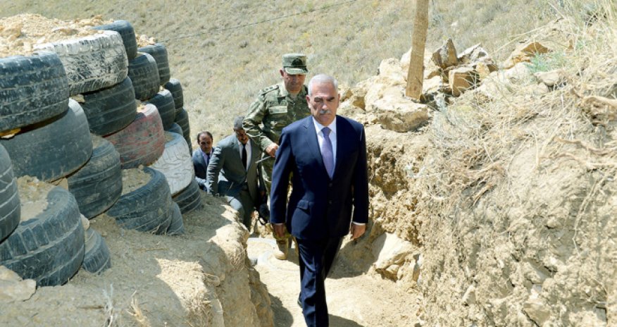 Vasif Talıbov işğaldan azad olunan torpaqlarımızda - VİDEO