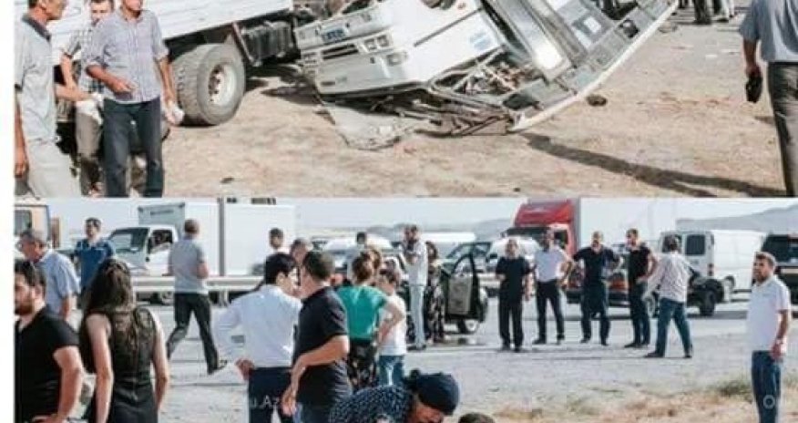 Bakı-Qazax yolundakı dəhşətli qəzanın yeni VİDEOSU