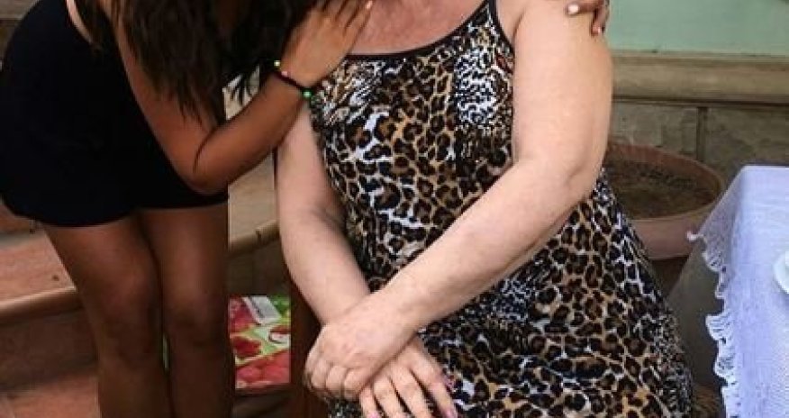 Amaliya Pənahova bağında - FOTO