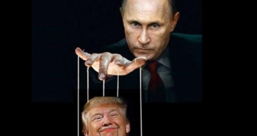 Trampı rüsvay etdilər: Putinlə kollajlar… – FOTO