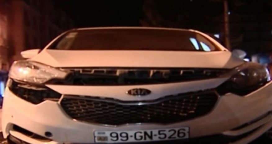 Ərəb kirayə götürdüyü avtomobillə dəhşət saçdı – VİDEO