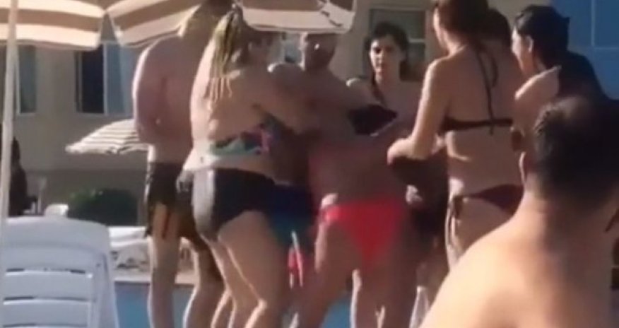 Bakıda çimərlikdə biabırçılıq – VİDEO