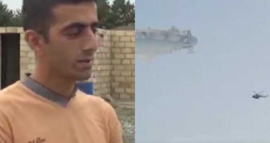 Naməlum uçan obyekt görünüb - Quba sakini şokda - VİDEO