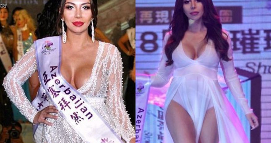Azərbaycanlı model Tayvanda “Ən yaxşı bədənli qadın” seçildi - FOTO