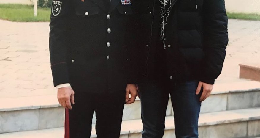 Mədət Quliyev oğlu ilə birgə-FOTOLAR