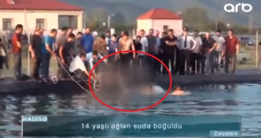 Azərbaycanda dəhşətli hadisə - VİDEO