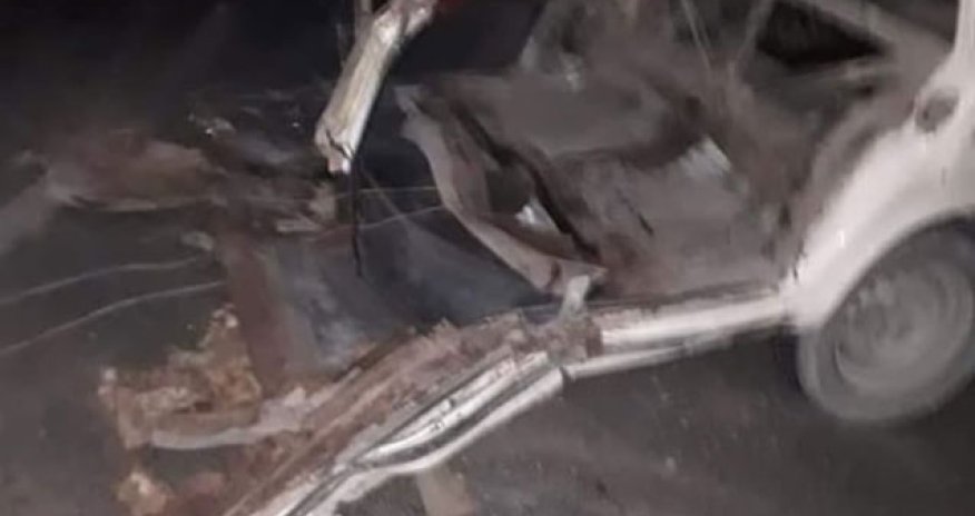 4 ailə üzvünün öldüyü dəhşətli qəzadan - FOTOLAR