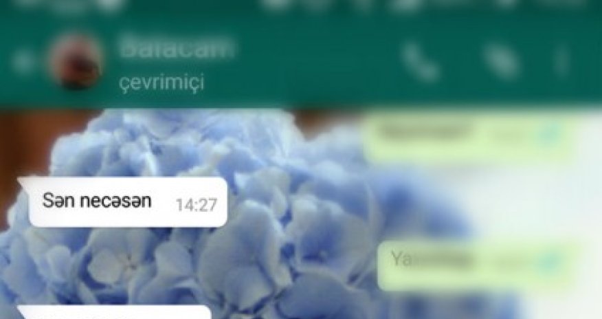 Azərbaycanda iki sevgilinin gülməli 