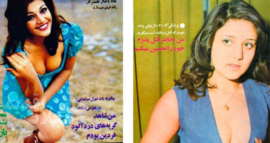 İranlı qadınlar açıq-saçıq geyimlərdə - FOTOLAR