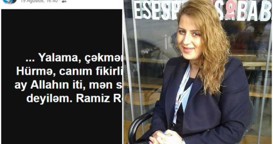 Vəfat edən azərbaycanlı jurnalistin SON PAYLAŞIMI 