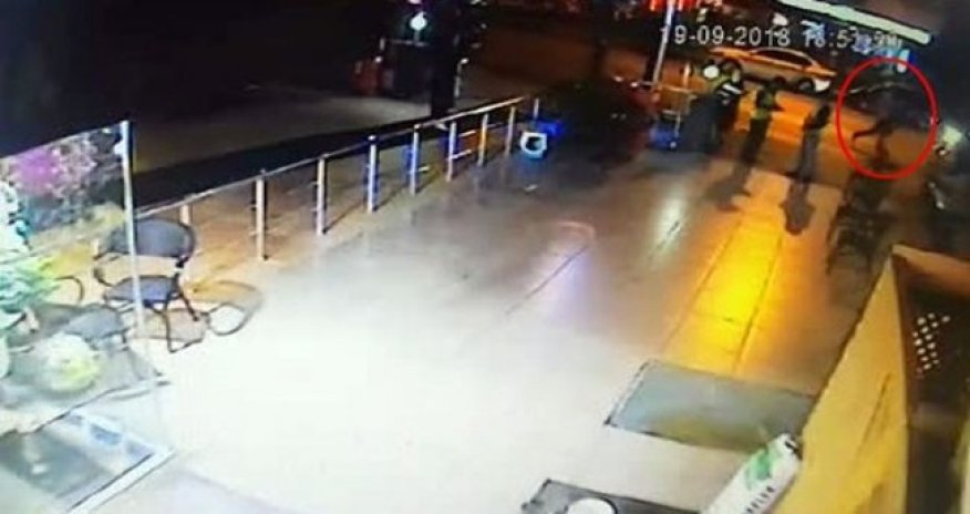 Etimad İsmayılovu güllələyən qatilin anabaan görüntüləri yayıldı - VİDEO