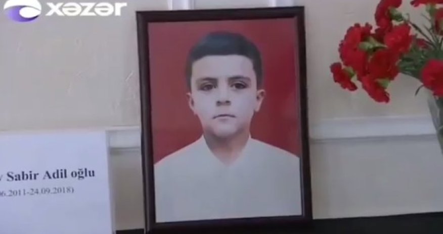 Məktəbdə ölən 2-ci sinif şagirdinin görüntüsü - VİDEO