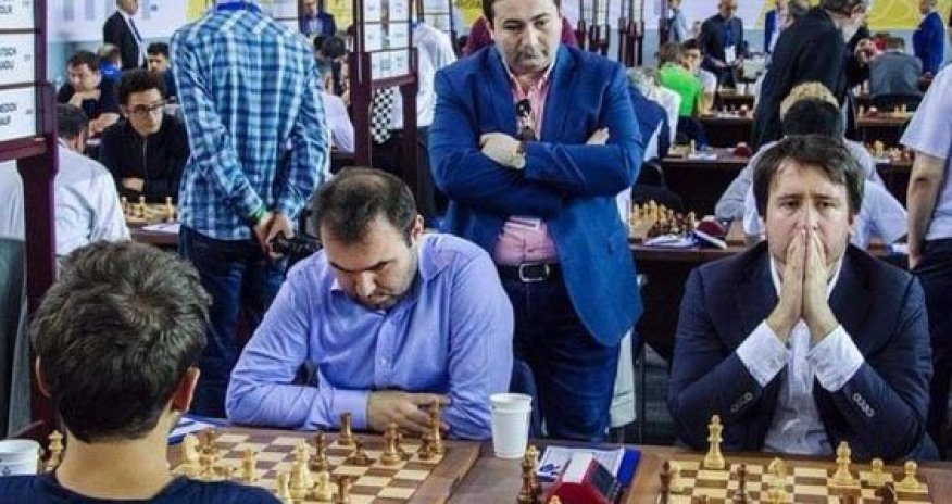 Şahmat millimizin erməniləri məğlub etdiyi an - VİDEO