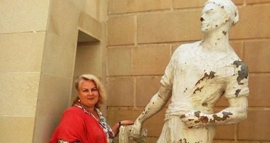 İtkin heykəl Azərbaycanda tapıldı