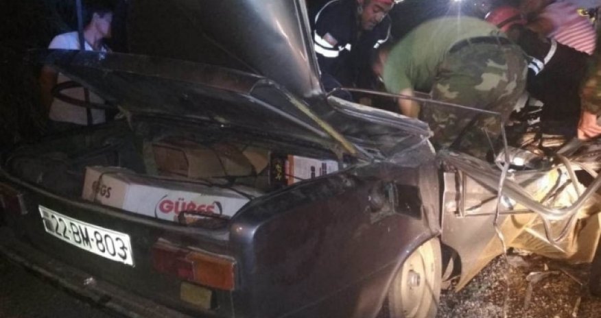 Qəzada ölən 4 nəfər əsgər valideyinləri imiş