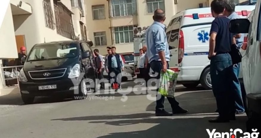 Lift qəzasında ölən qadının görüntüləri yayıldı - VİDEO