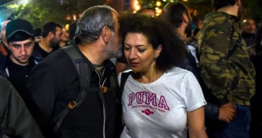 Paşinyanın arvadı Azərbaycana gəldi və... - GÖZLƏNİLMƏZ BƏYANATLAR - FOTO