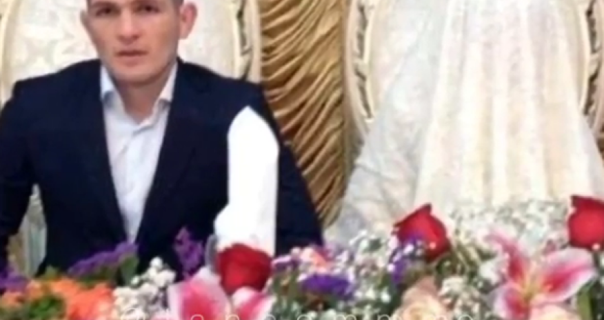 Həbib Nurməhəmmədovun toyundan görüntülər yayımlanıb - VİDEO