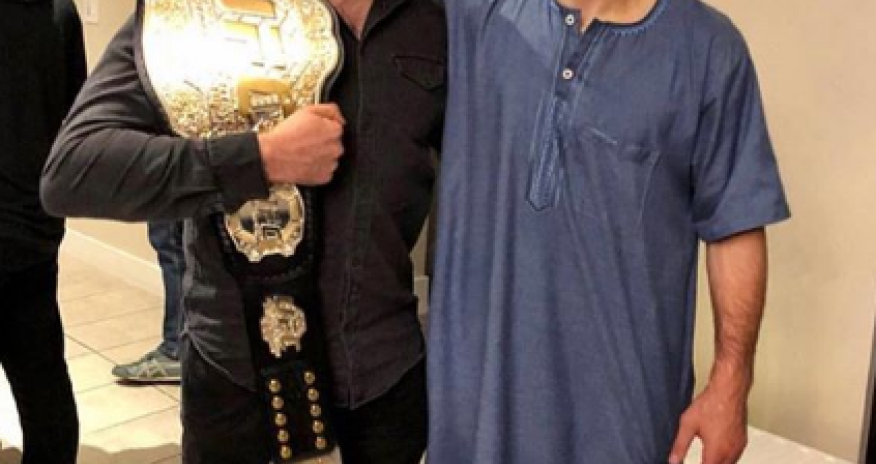 Həbibin qara kəmərlə FOTOSU