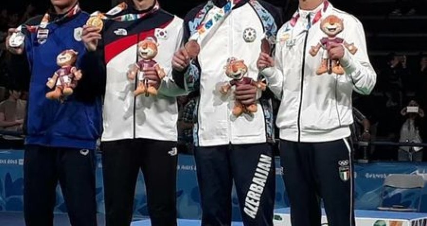 Azərbaycan Olimpiadada ikinci medalını qazandı