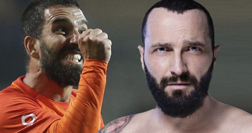 Arda Turan türk müğənninin burnunu sındırdı