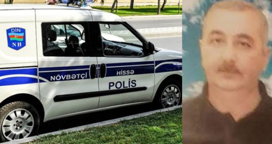 Sabiq idarə müdiri polis bölməsinə aparılarkən yolda ölüb - FOTOLAR