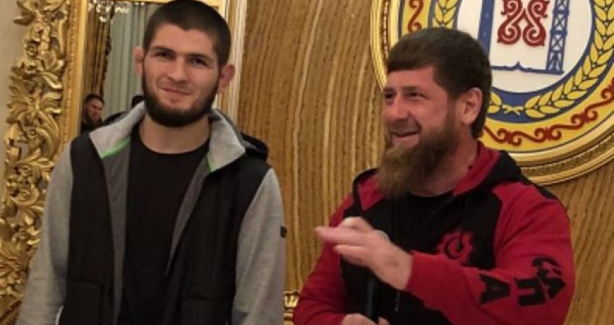 Нурмагомедов в гостях у Кадырова