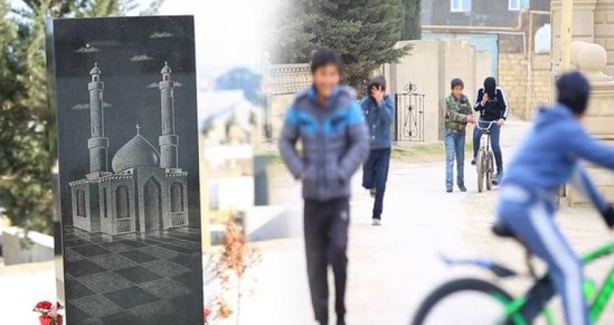 Məktəb əvəzinə qəbiristanlığı seçən şagirdlər - VİDEO