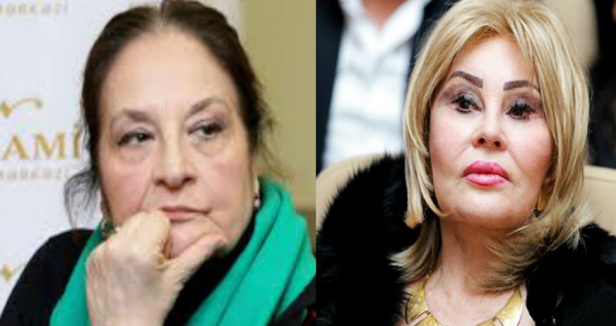 Amaliya Pənahova və Şəfiqə Məmmədova 26 yaşında — Nadir foto