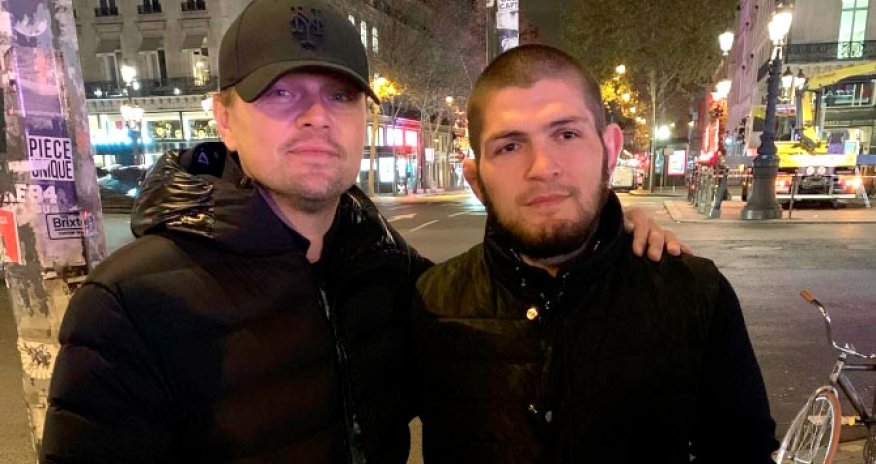 Нурмагомедов в Париже сфотографировался с Ди Каприо - ФОТО