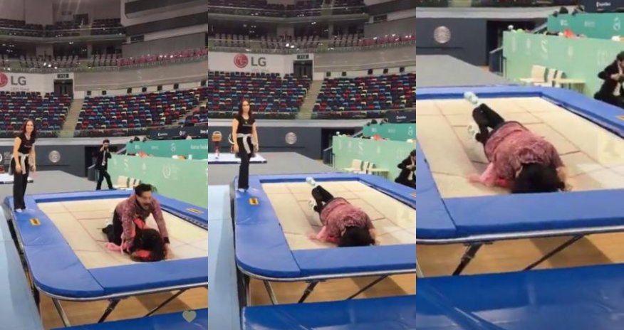 Dünən dalaşan Sərxanla Səmra bu gün bir-birinin....- Fotolar