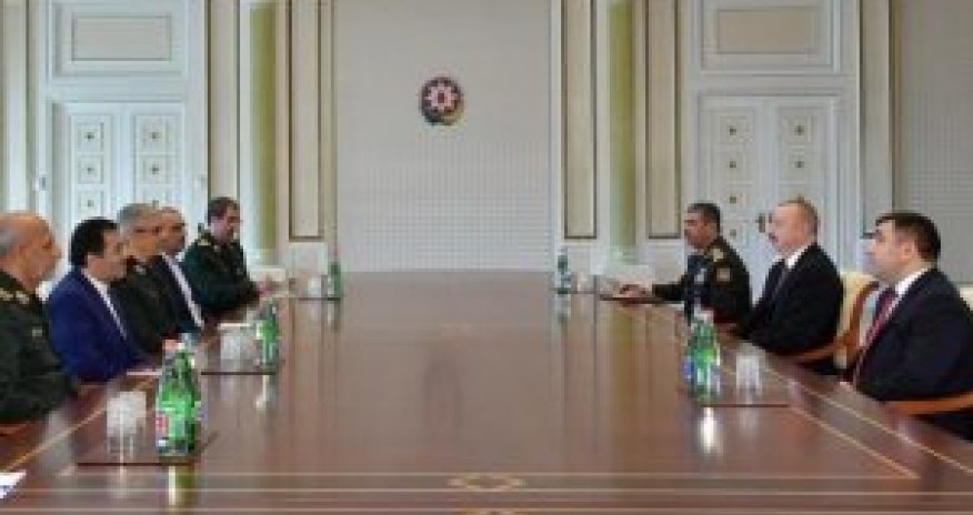 Ilham Aliyev received chief of Iran's General Staff