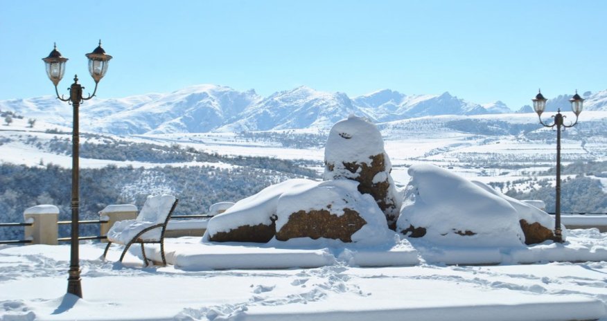 В Нахчыване высота снежного покрова достигла 40 см