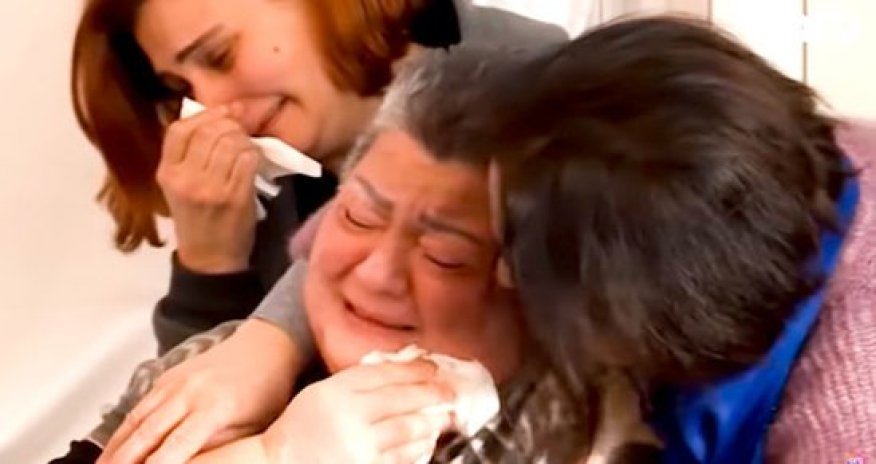 Könül Xasıyevanın atasının yas mərasimindən - VİDEO