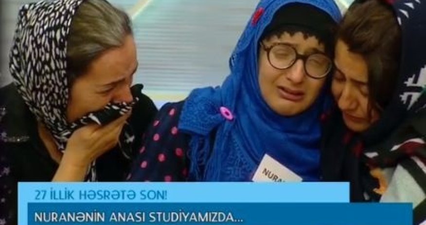 27 il öncə “öldü” deyilən qız ailəsinə qovuşdu - VİDEO