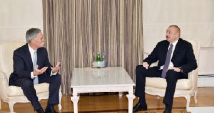 President Ilham Aliyev received Formula 1 Group CEO