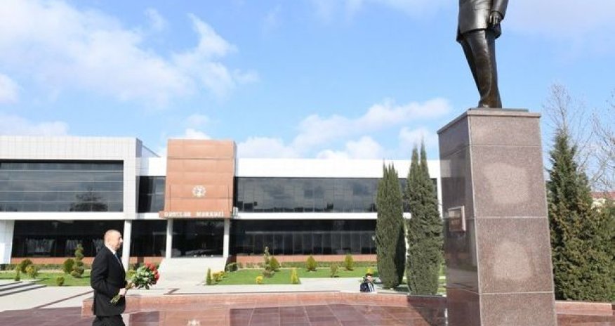 İlham Əliyev Beyləqandadır