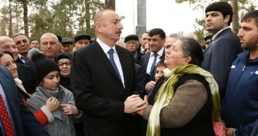 Prezident evi uçan qadınla bağlı tapşırıq verdi - VİDEO