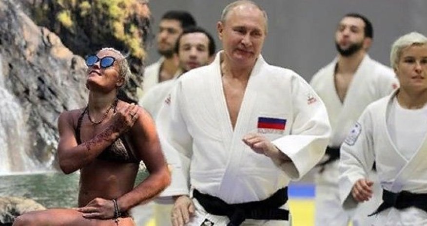 Putini nakauta salan qadın kimdir?