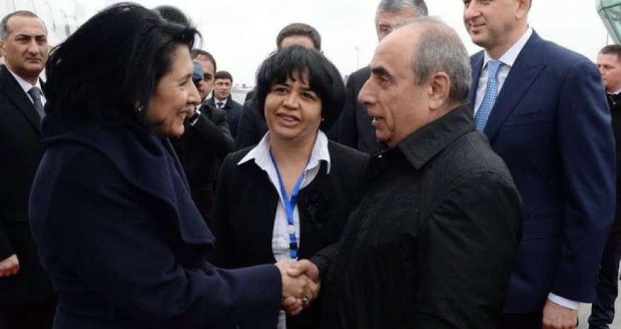 Gürcüstan prezidenti Bakıda