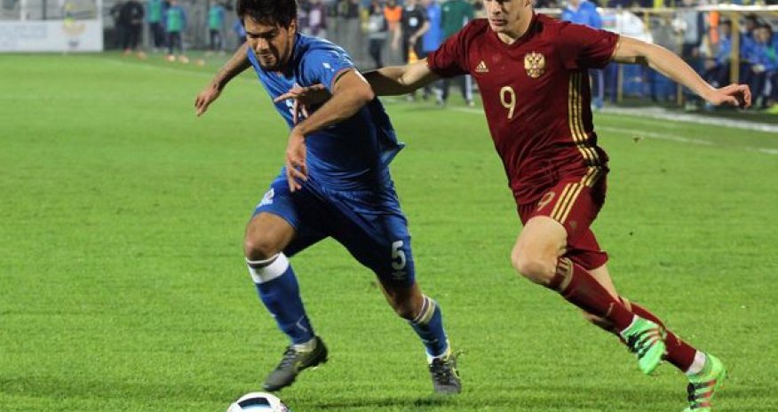 Millimiz səfərdə Rusiyaya uduzmadı - Final Yerevanda olacaq