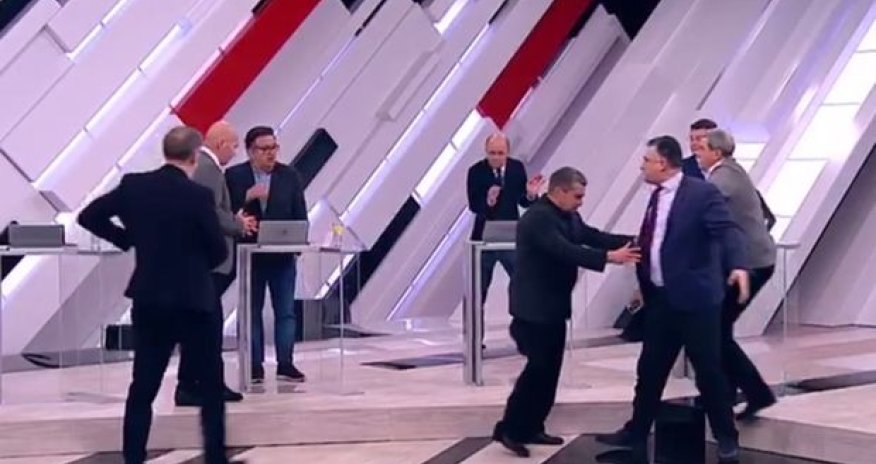 Соловьев прогнал из студии воевавшего в Карабахе армянского боевика - ВИДЕО