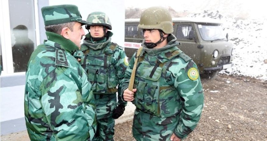 Elçin Quliyev Ermənistanla sərhəddə