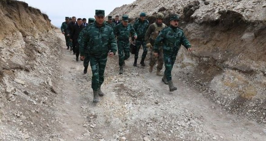 Elçin Quliyev Ermənistanla sərhəddə - FOTO