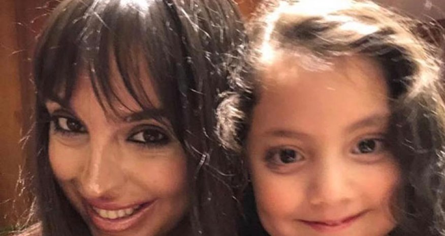 Leyla Əliyevadan qızı Əminəyə ad günü təbriki - Fotolar