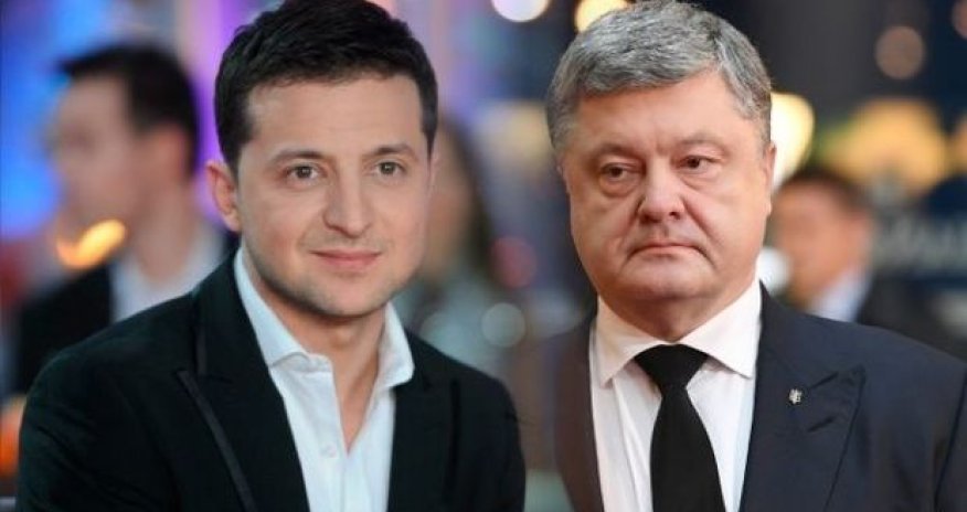 Перепалка Порошенко и Зеленского в прямом эфире - ВИДЕО