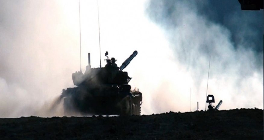 Боевые стрельбы азербайджанской армии в прифронтовой зоне ФОТО; ВИДЕО