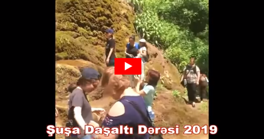 Erməni qızları Daşaltıda nə oyundan çıxırlar – 100 şəhid verdiyimiz ”QANLI DƏRƏ”dən görüntülər – VİDEO