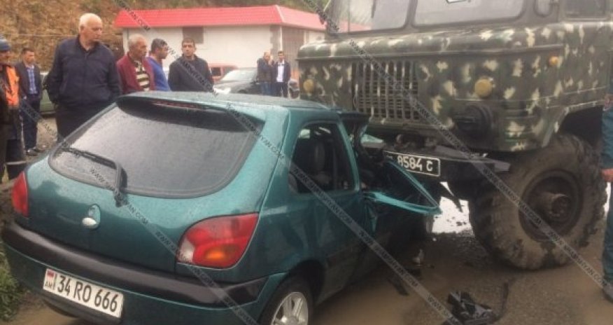 ДТП с военными в Армении