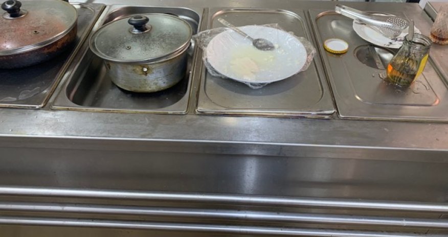 Neftçi bununla qidalanir? İylənmiş toyuq, çürümüş kartof, çirkli qazanlar  ... - FOTOLAR